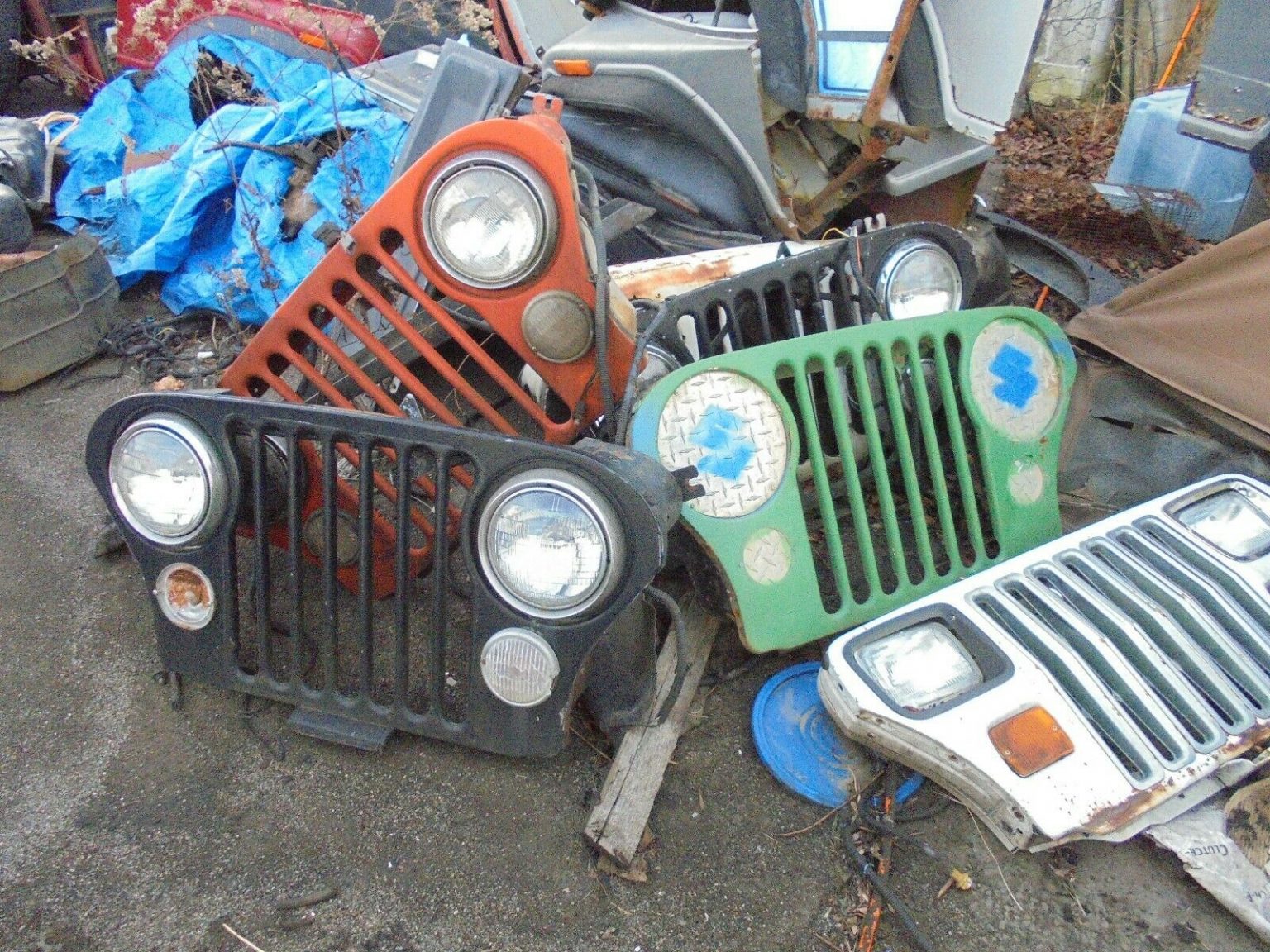 19721986 CJ FRONT GRILL One Jeep Jeep Parts Sell Used Jeep Parts