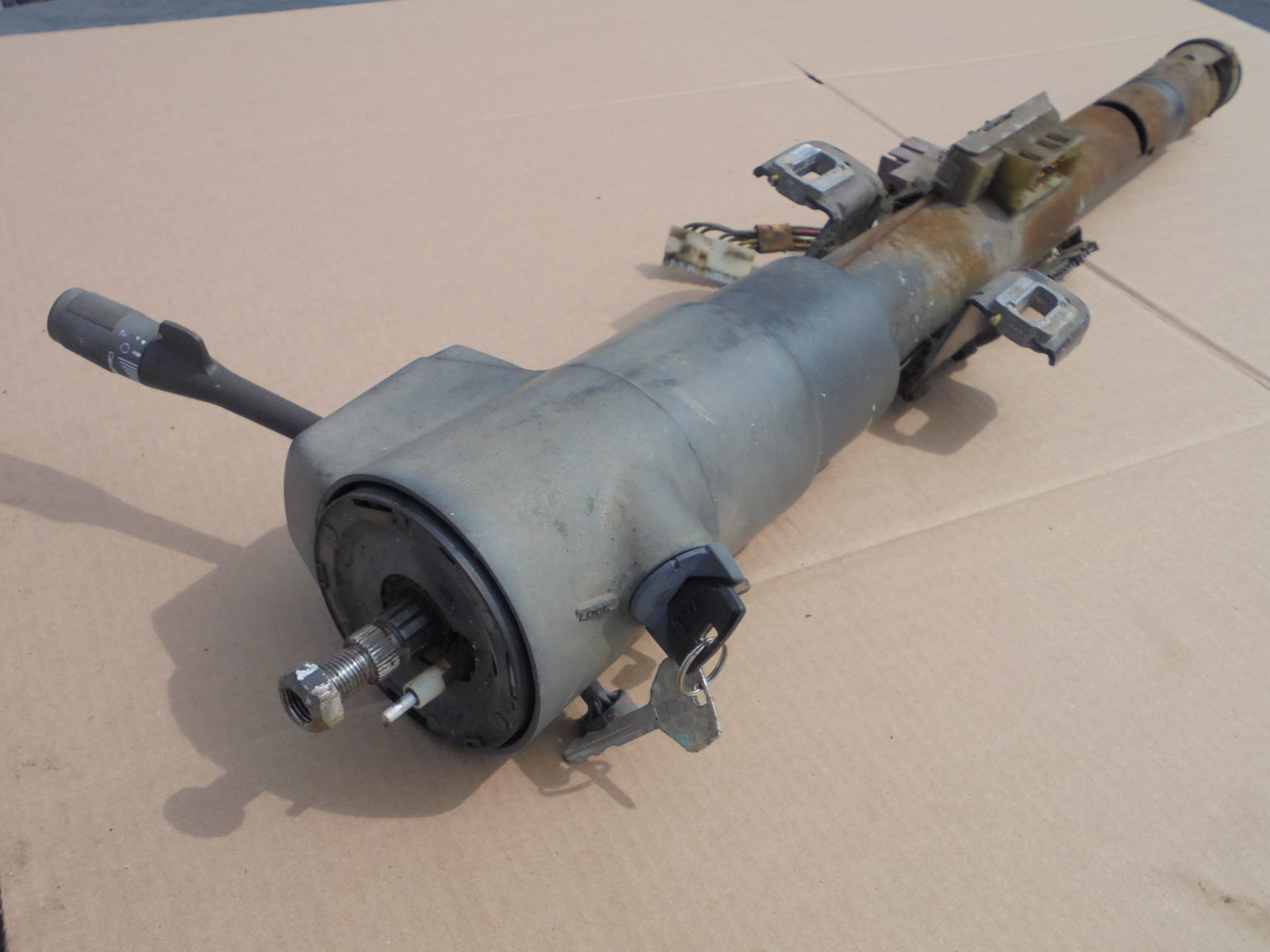 19871995 JEEP YJ WRANGLER NON TILT STEERING COLUMN One Jeep Jeep