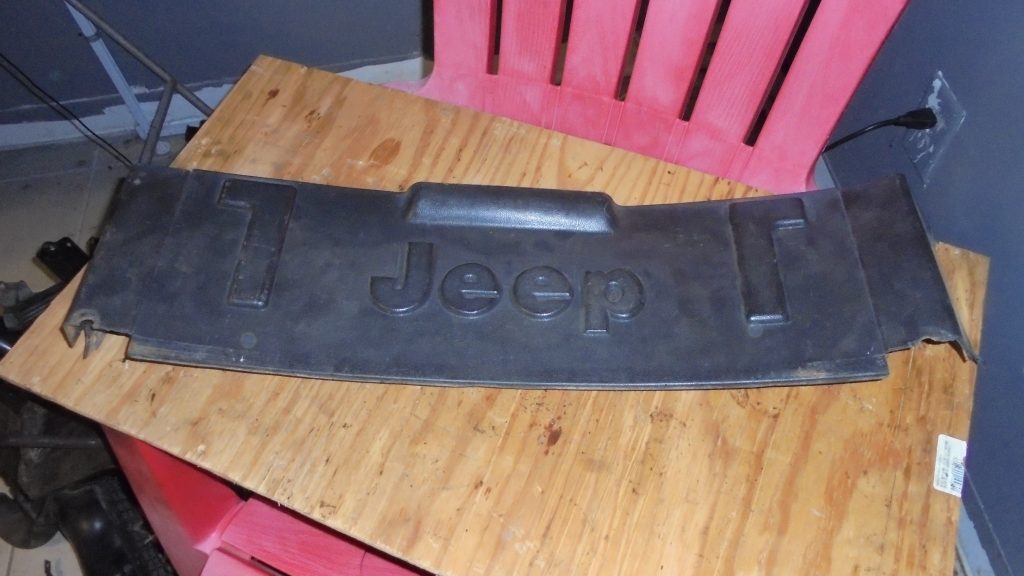 19761986 JEEP CJ FRONT FRAME COVER W/JEEP SCRIPT One Jeep Jeep