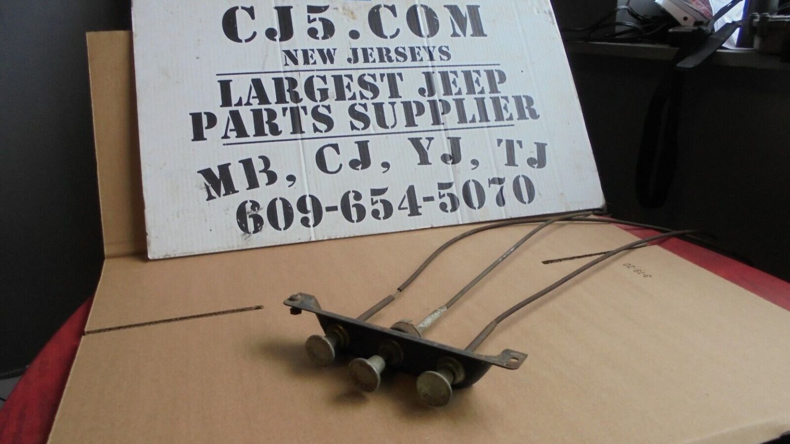 19721975 JEEP CJ5 HEATER CONTROLS One Jeep Jeep Parts Sell Used
