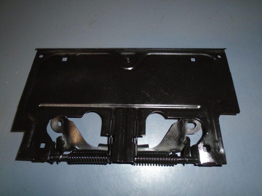 License Plate Frame Bracket For Jeep Wrangler 1997-2006 - Black Plastic Replacement Part